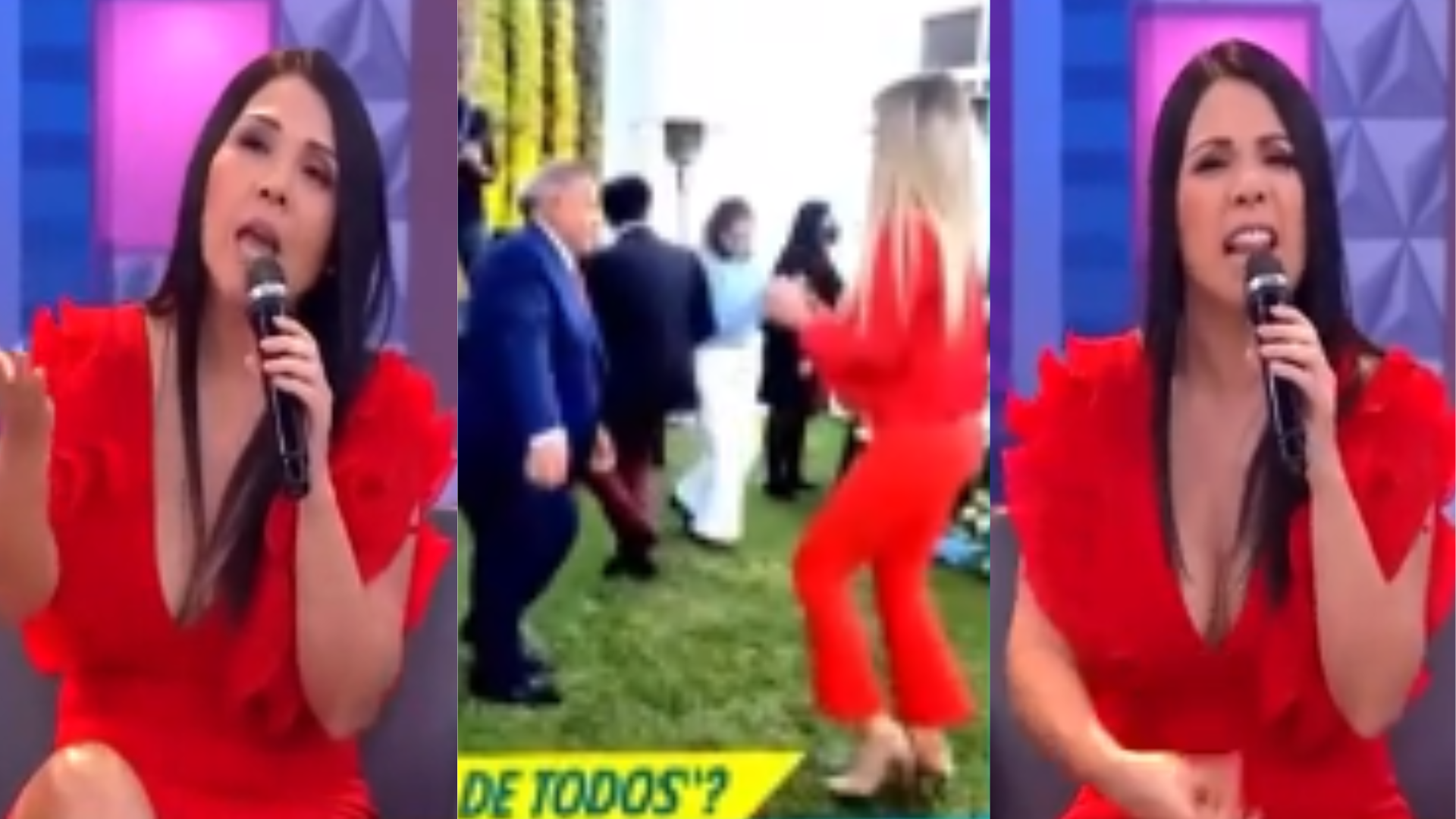 Tula Rodríguez se desespera al ver a Brunella Horna bailando huayno: “Mejor me quedo sentada”