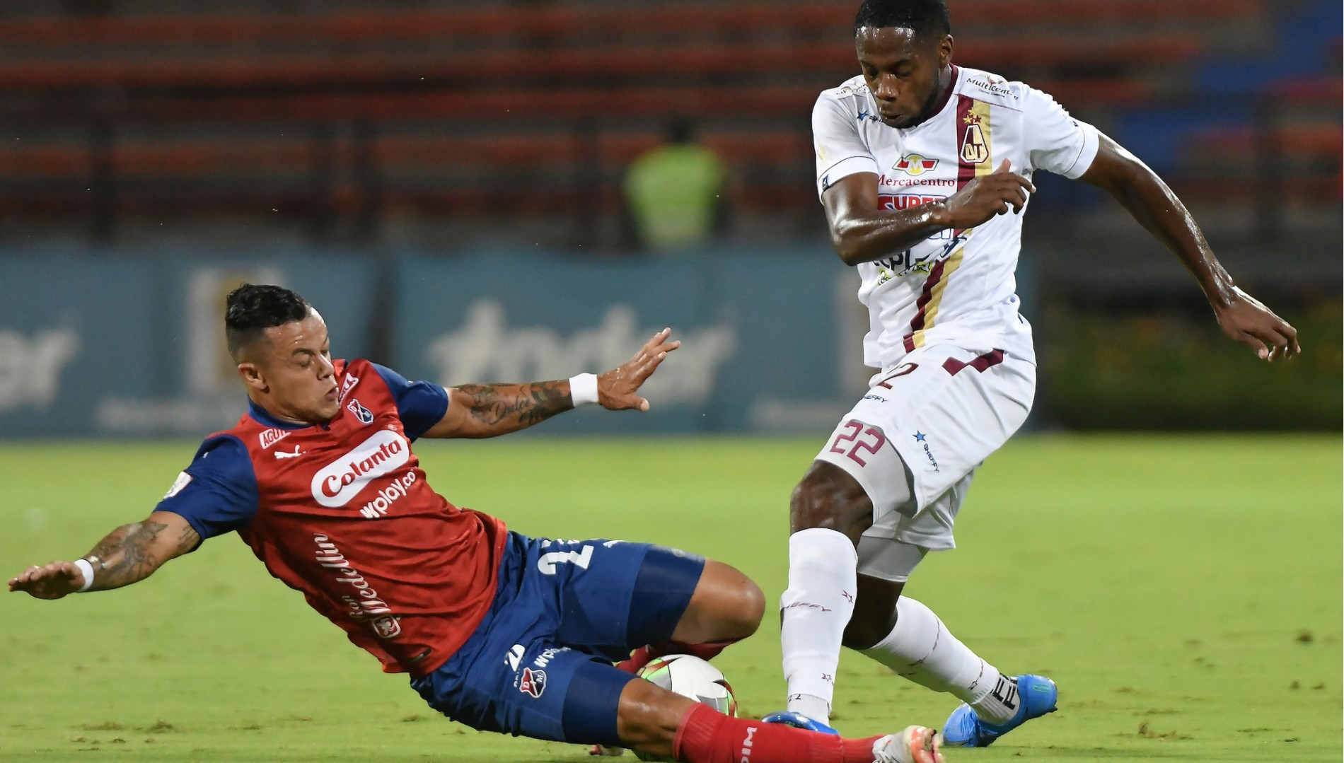 Medellín empató con Tolima 2-2. Foto: Dimayor
