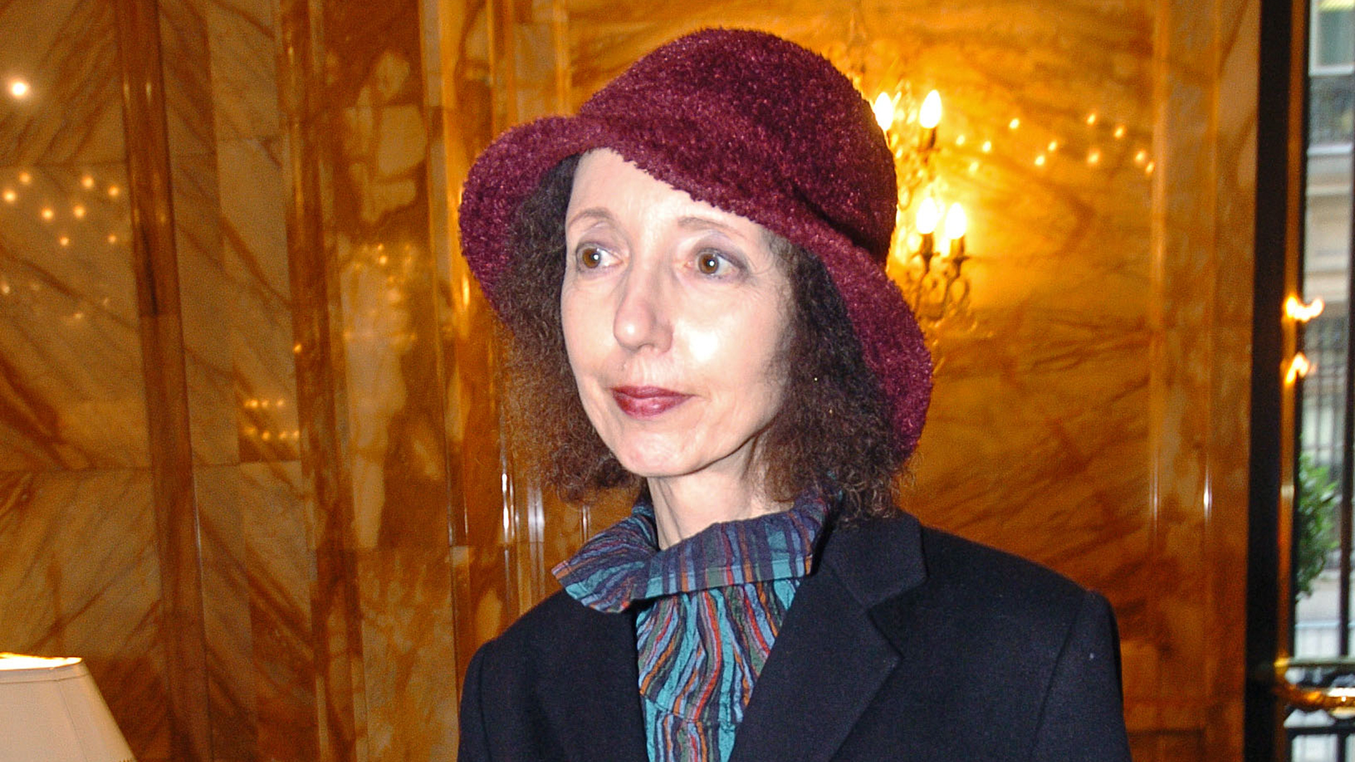 La escritora estadounidense Joyce Carol Oates.