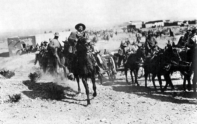 Pancho Villa fue uno de los revolucionarios más destacados. 