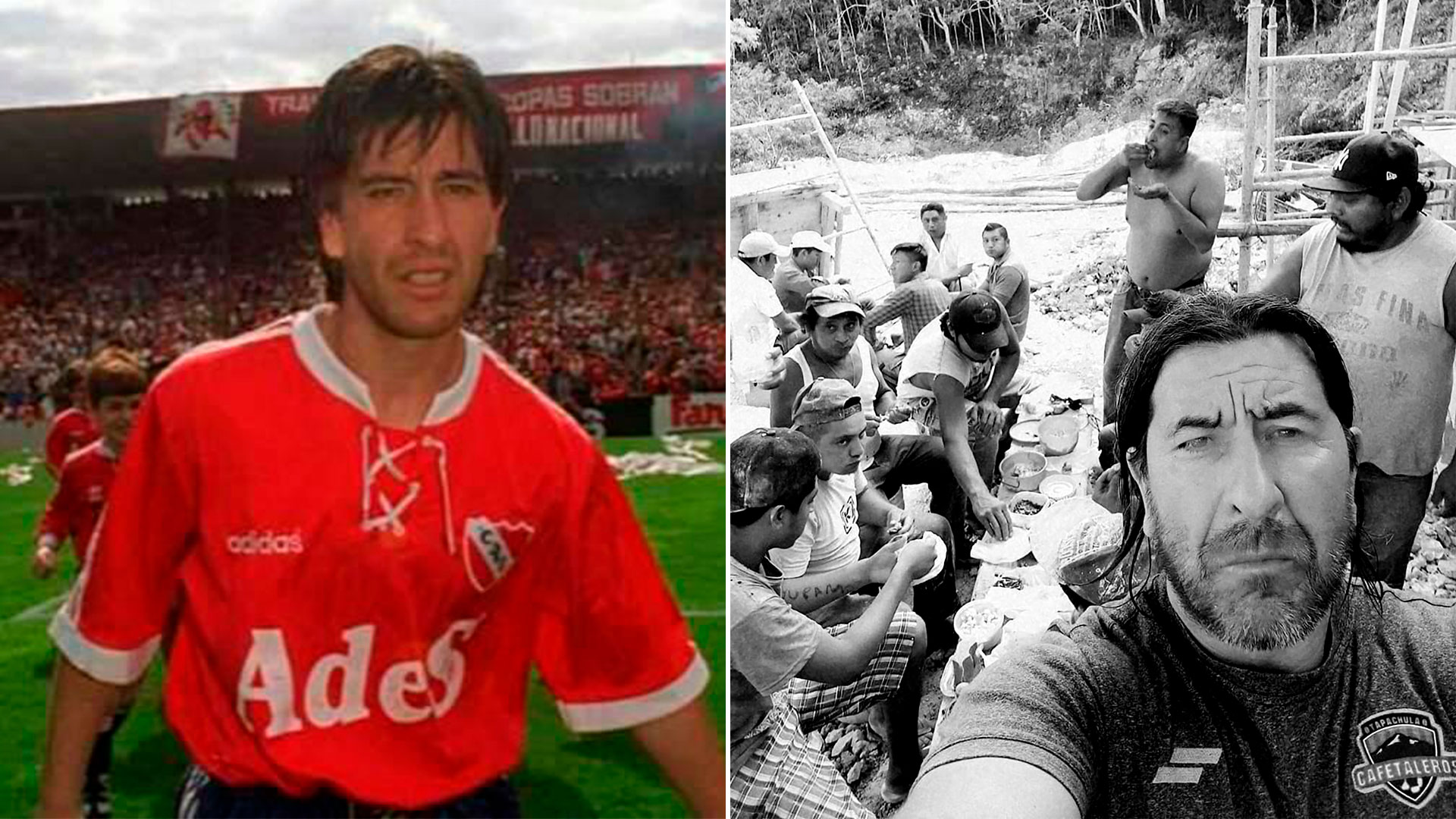 El Nuno Molina pasó por Ferro, Rosario Central, Independiente y Racing: hoy vive en la selva de Tulum