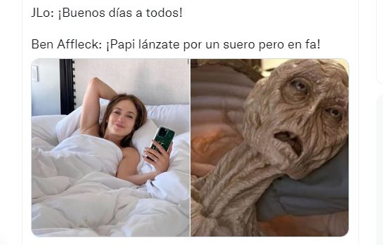 Los mejores memes en español de JLo y Ben Affleck durante su “exhausta”  luna de miel en París - Infobae