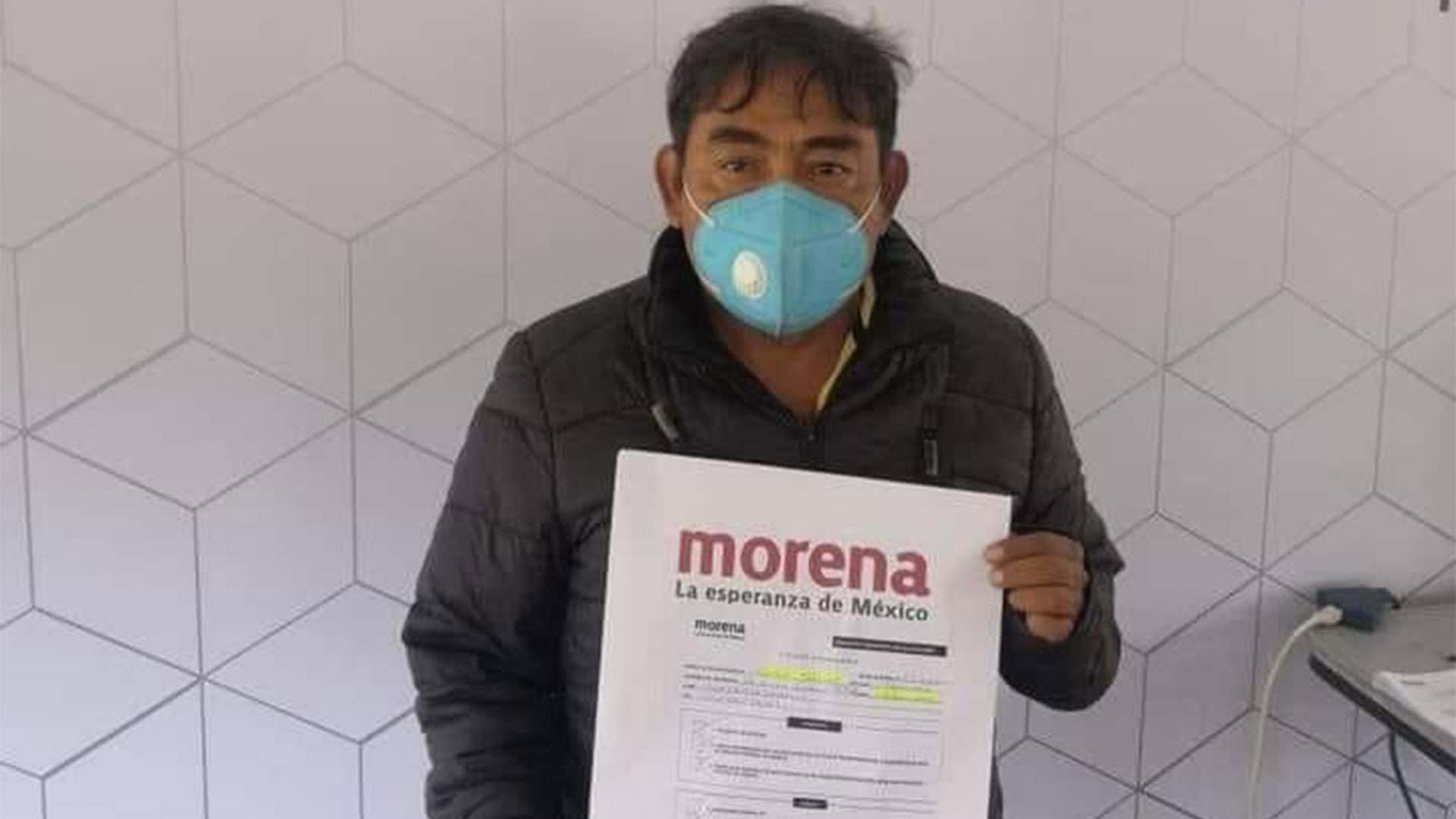 Vocero de los padres de los 43 estudiantes de Ayotzinapa busca ser diputado federal por Morena