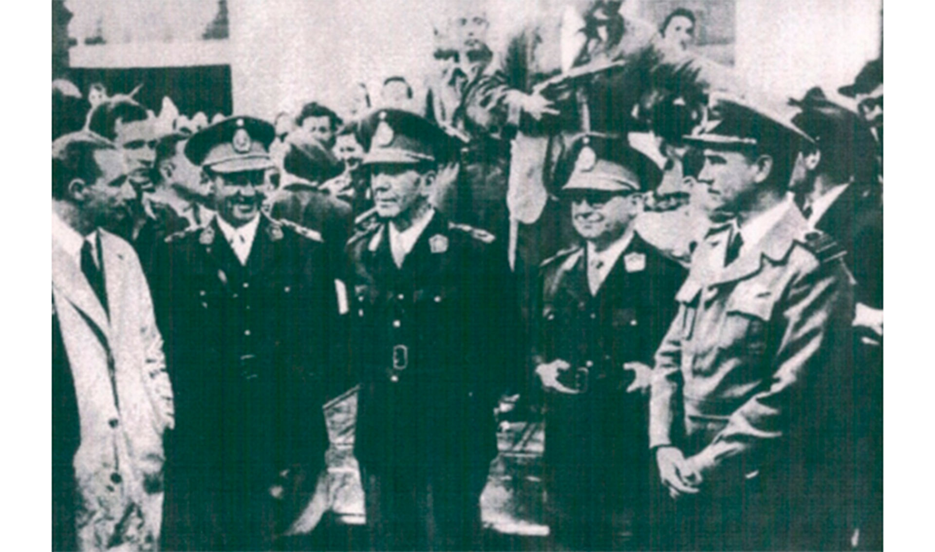 Archivo Juan Bautista Yofre - El general Eduardo Lonardi en Córdoba