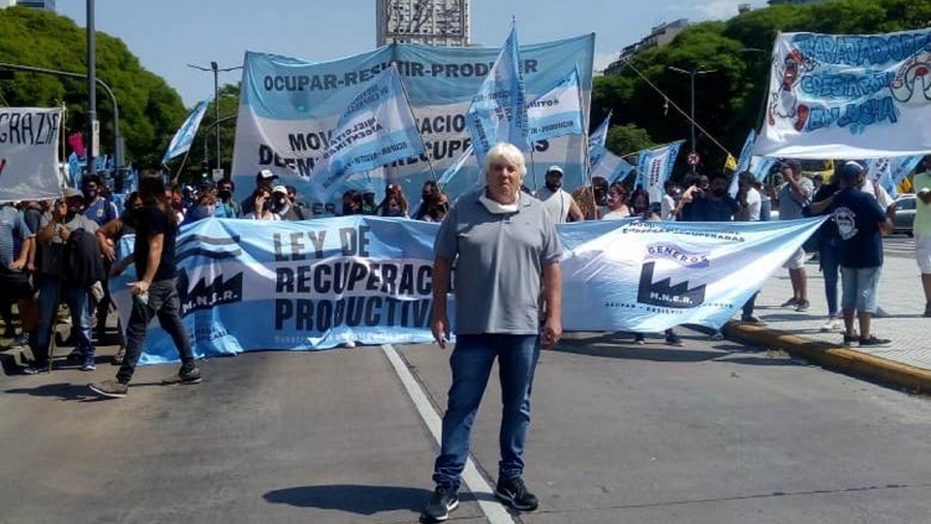Eduardo Murúa lidera desde hace 20 años el Movimiento Nacional de Empresas Recuperadas