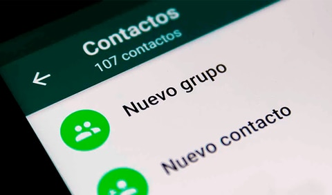 Crear un grupo en WhatsApp. (foto: YouTube)