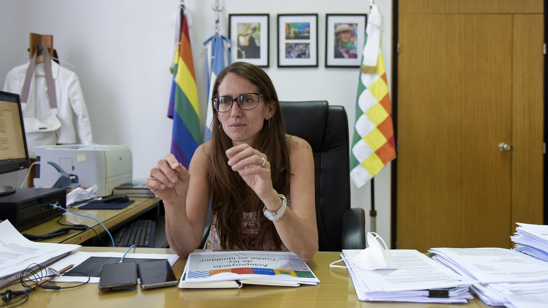  Elizabeth Gomez Alcorta, ministra de Mujeres, Géneros y Diversidad
