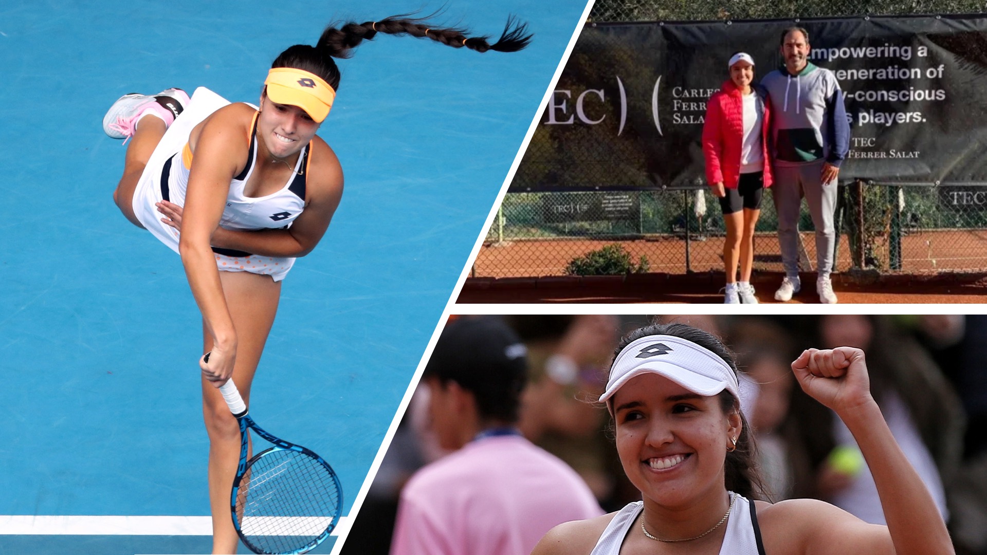 María Camila Osorio presentó nuevo equipo de trabajo previo a su debut en el Australian Open 2023