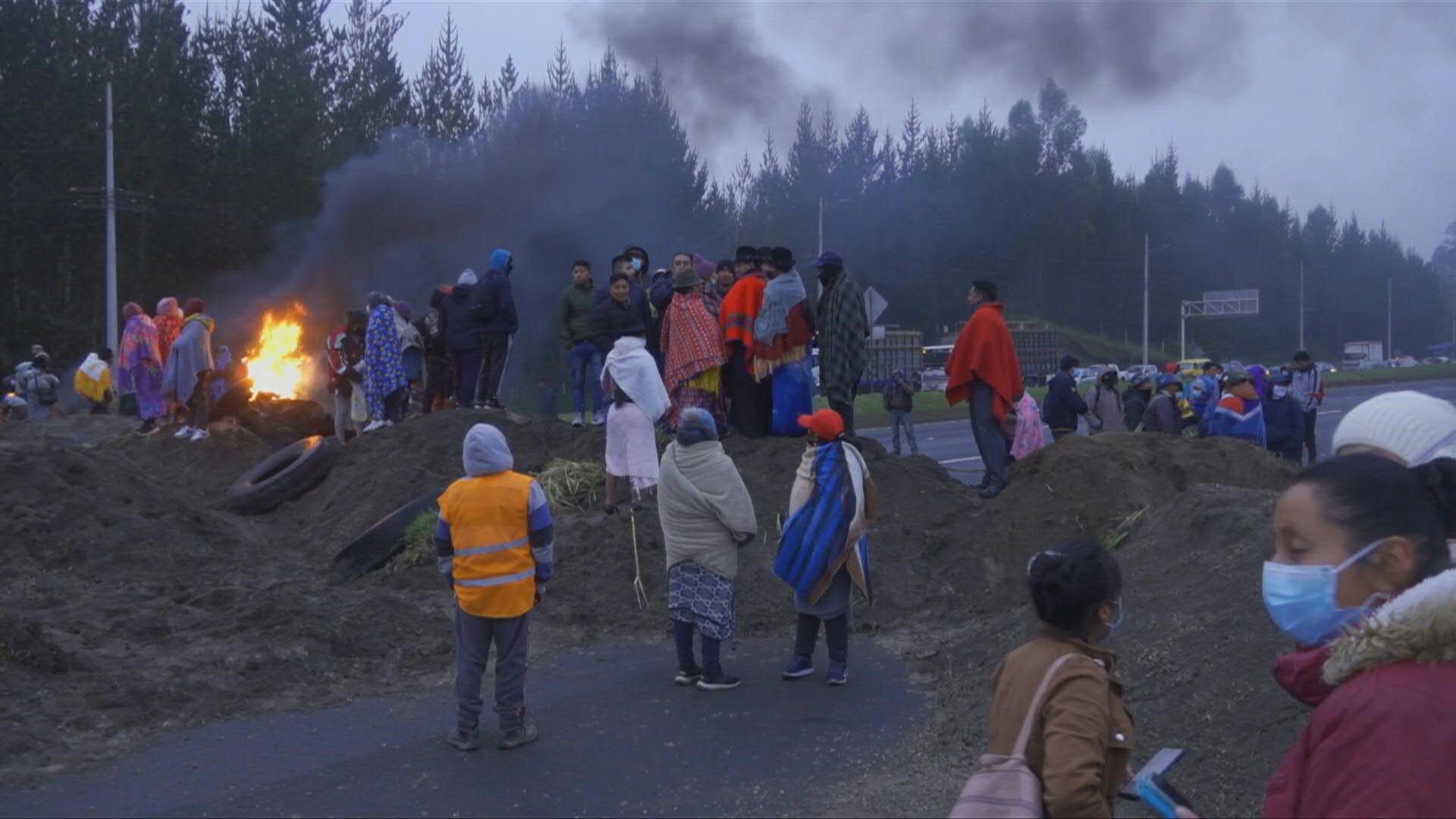 El principal movimiento indígena de Ecuador protesta contra el gobierno