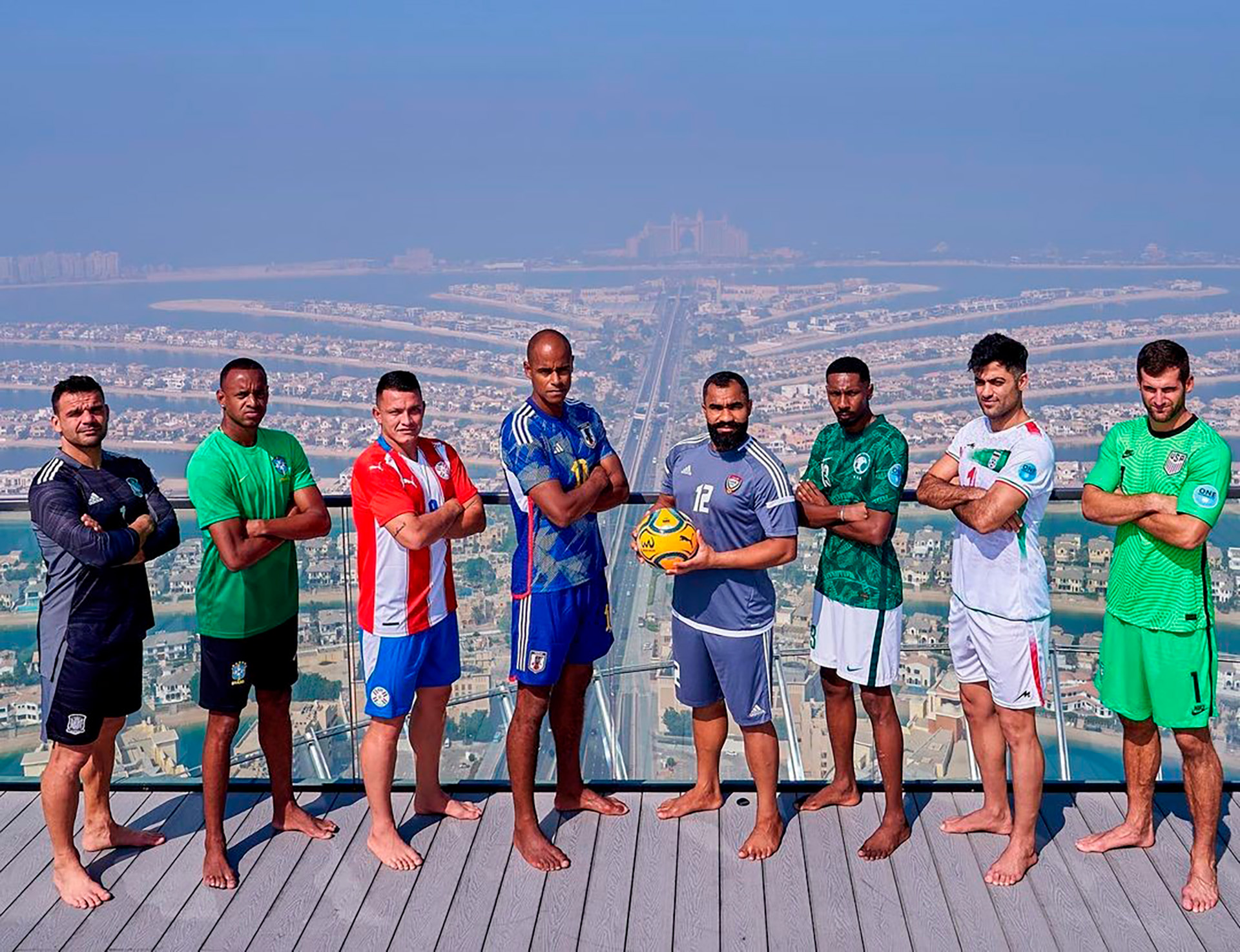 Eight of the best teams in the world met at the Dubai Intercontinental Beach Soccer Cup in November with pure soccer in the Persian Gulf area.