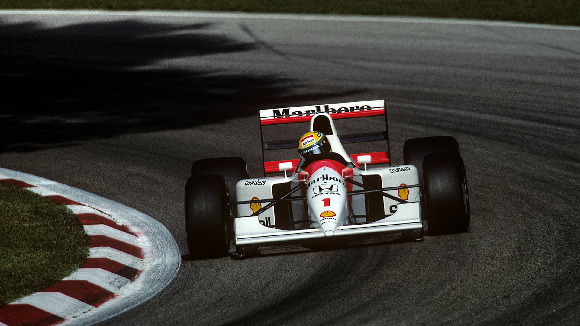 1992 was the last year Senna drove a Honda-powered McLaren, which was retired at the end of the season.  It was the combination that brought the Brazilian star to fame (Getty Images)