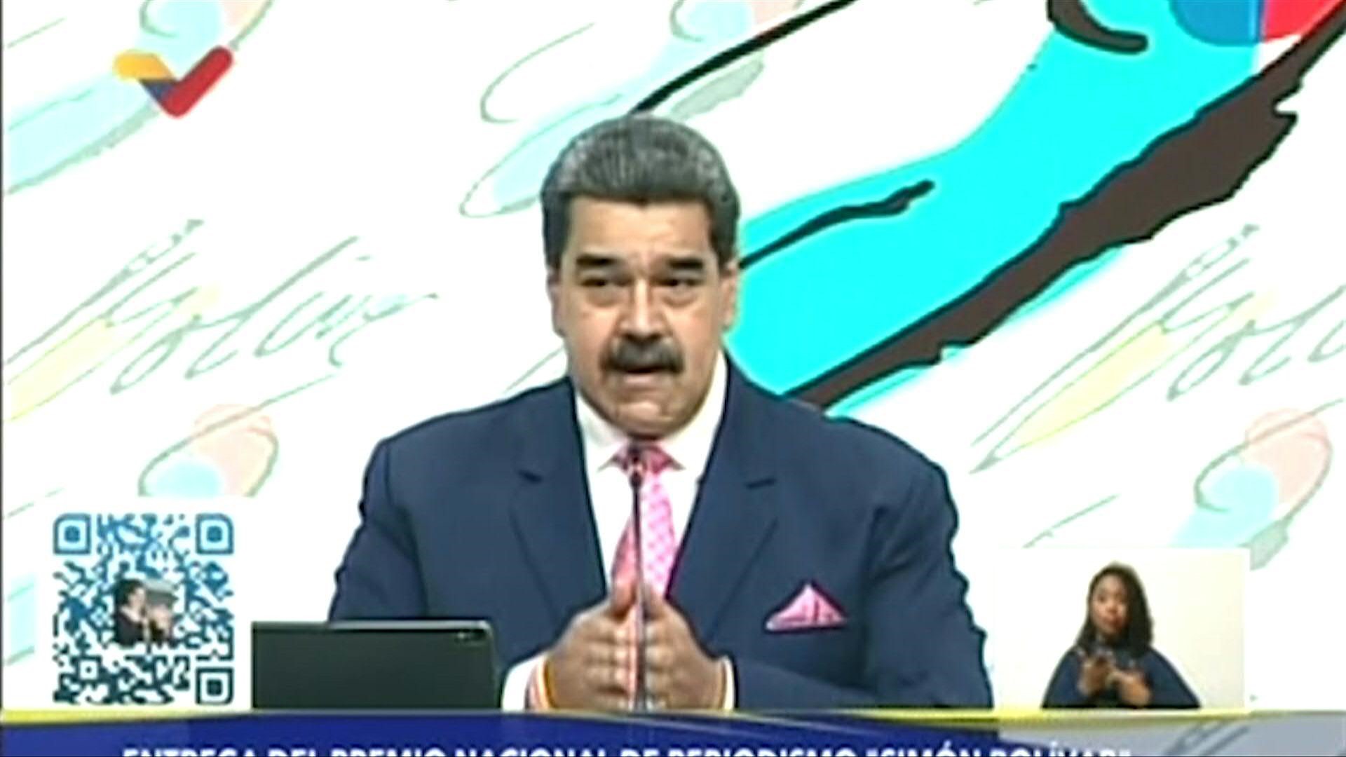 The dictator of Venezuela, Nicolás Maduro.