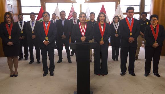 Patricia Benavides presentó una denuncia constitucional contra Pedro Castillo por los presuntos delitos de organización criminal, tráfico de influencias agravado y colusión. (Ministerio Público)