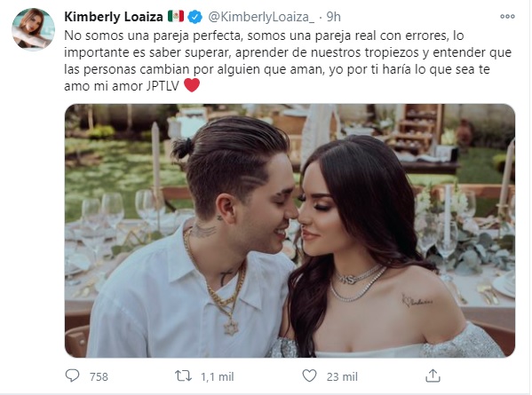 Así respondieron Juan de Dios Pantoja y Kimberly Loaiza a las críticas por  su boda: “No somos una pareja perfecta” - Infobae