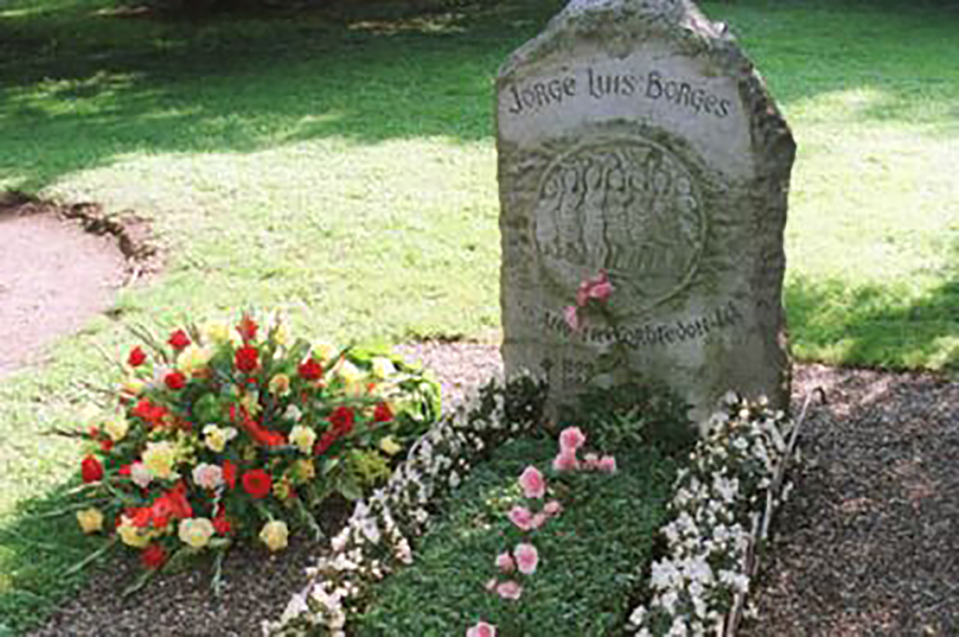 La tumba de Jorge Luis Borges.