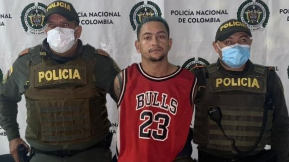 Jorge Eliécer Pasos Ortiz, alias 'Hormiga', quedó en libertad por irregularidades en su captura. Foto: Policía Metropolitana de Barranquilla