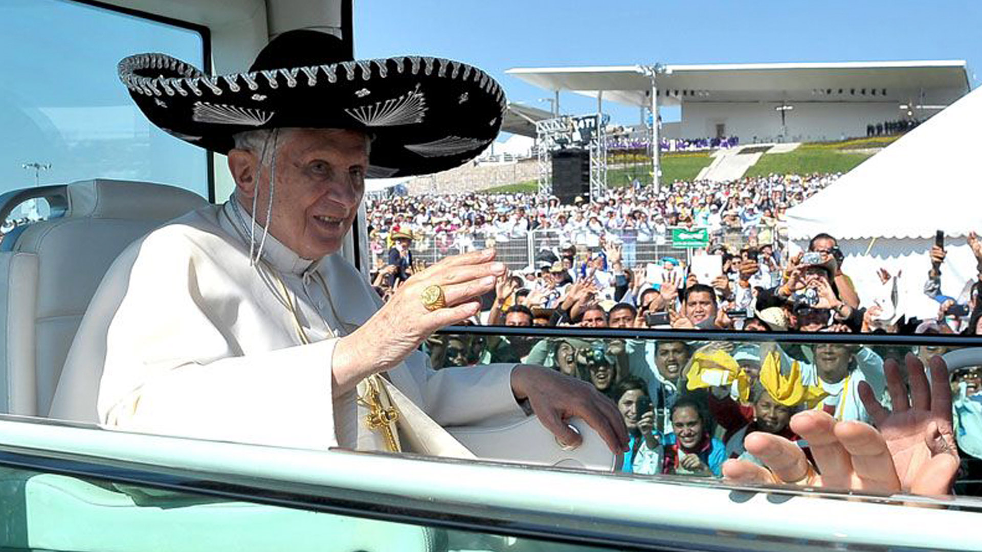 Benedicto XVI visitó México en 2012
