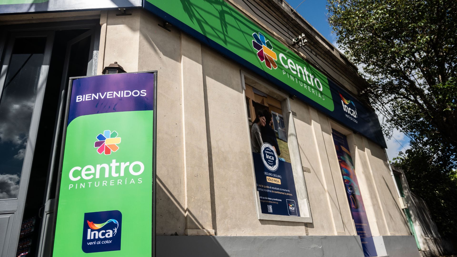 El primer local de Centro Pinturerías en Uruguay (Crédito: Prensa Centro Pinturerías)