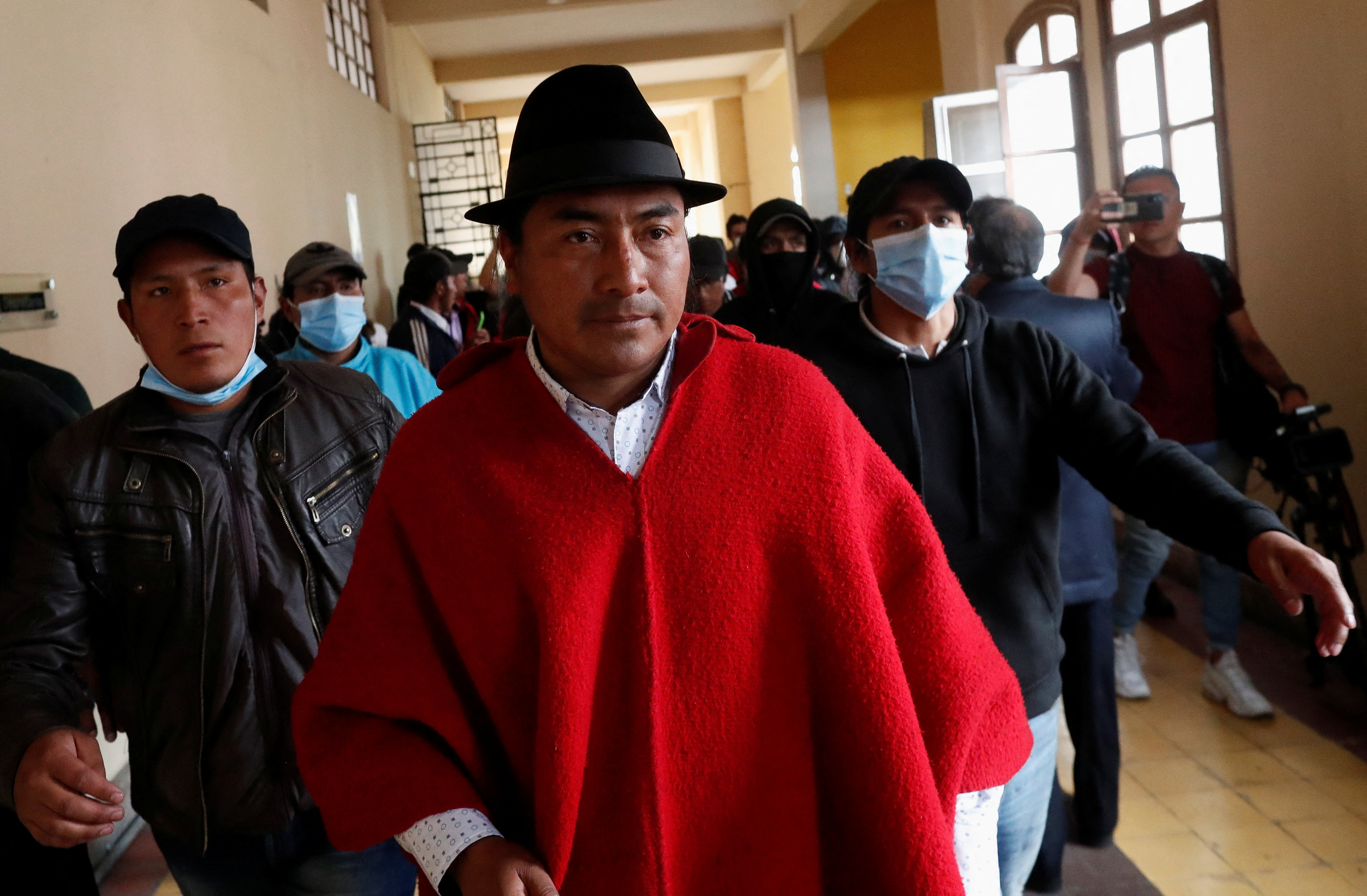 Suspendieron el juicio a líder de las protestas indígenas en Ecuador, Leonidas Iza (REUTERS/Adriano Machado)