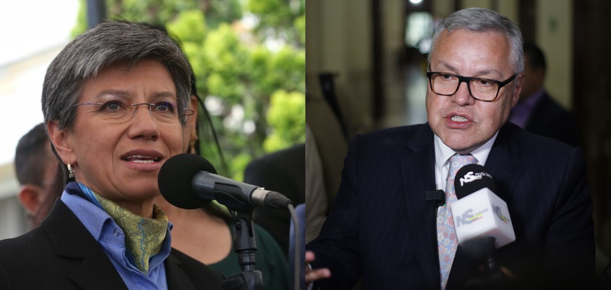 Claudia López acusó al ministro de Justicia Néstor Osuna de engañar a la Corte Constitucional por cifras de hacinamiento en las cárceles