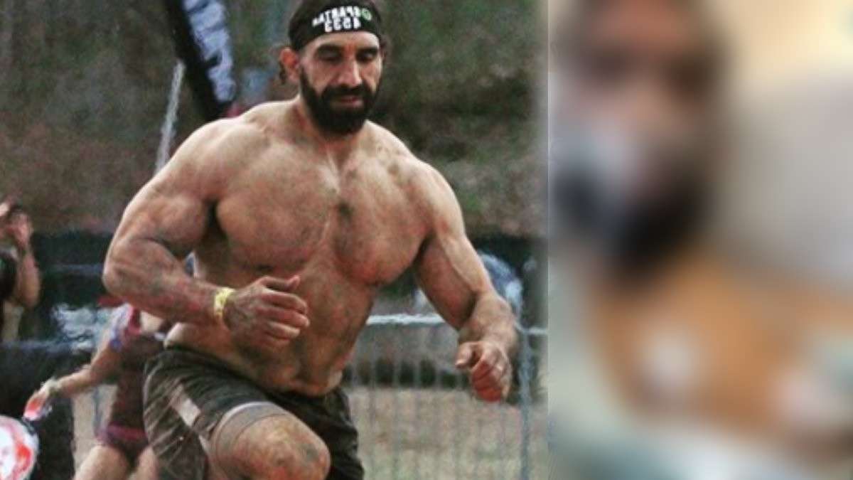 Ahmad Ayyad en una competencia física
