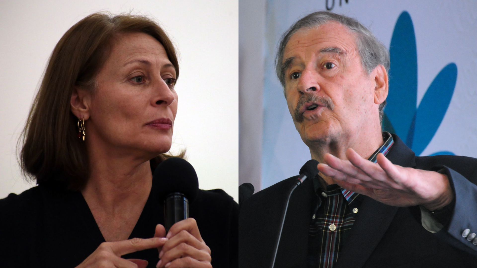 Tatiana Clouthier arremetió en contra de Vicente Fox por burlarse del gabinete presidencial de  López Obrador (Fotos: Cuartoscuro)