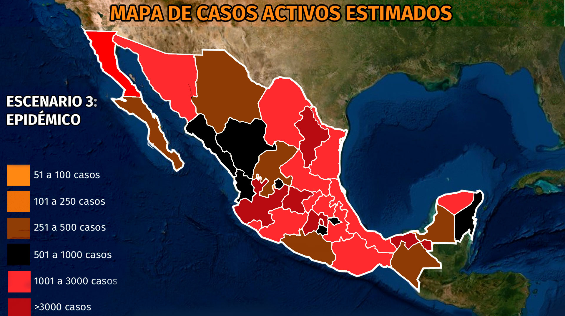 Mapa del coronavirus en México al 29 de septiembre: se registraron 700 muertes en un día, epidemia disminuye 24%