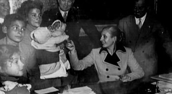 Eva Perón en la Fundación