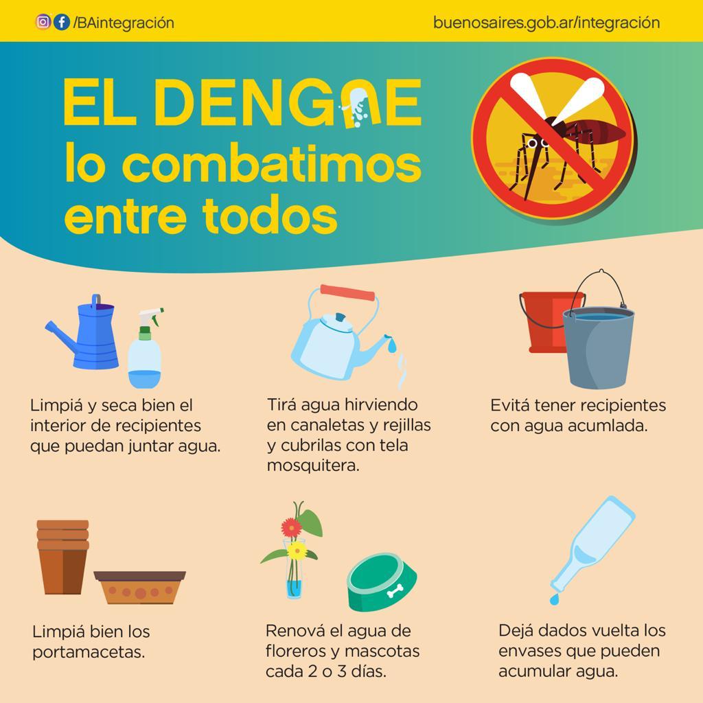 Consejos para evitar el dengue (GCBA)
