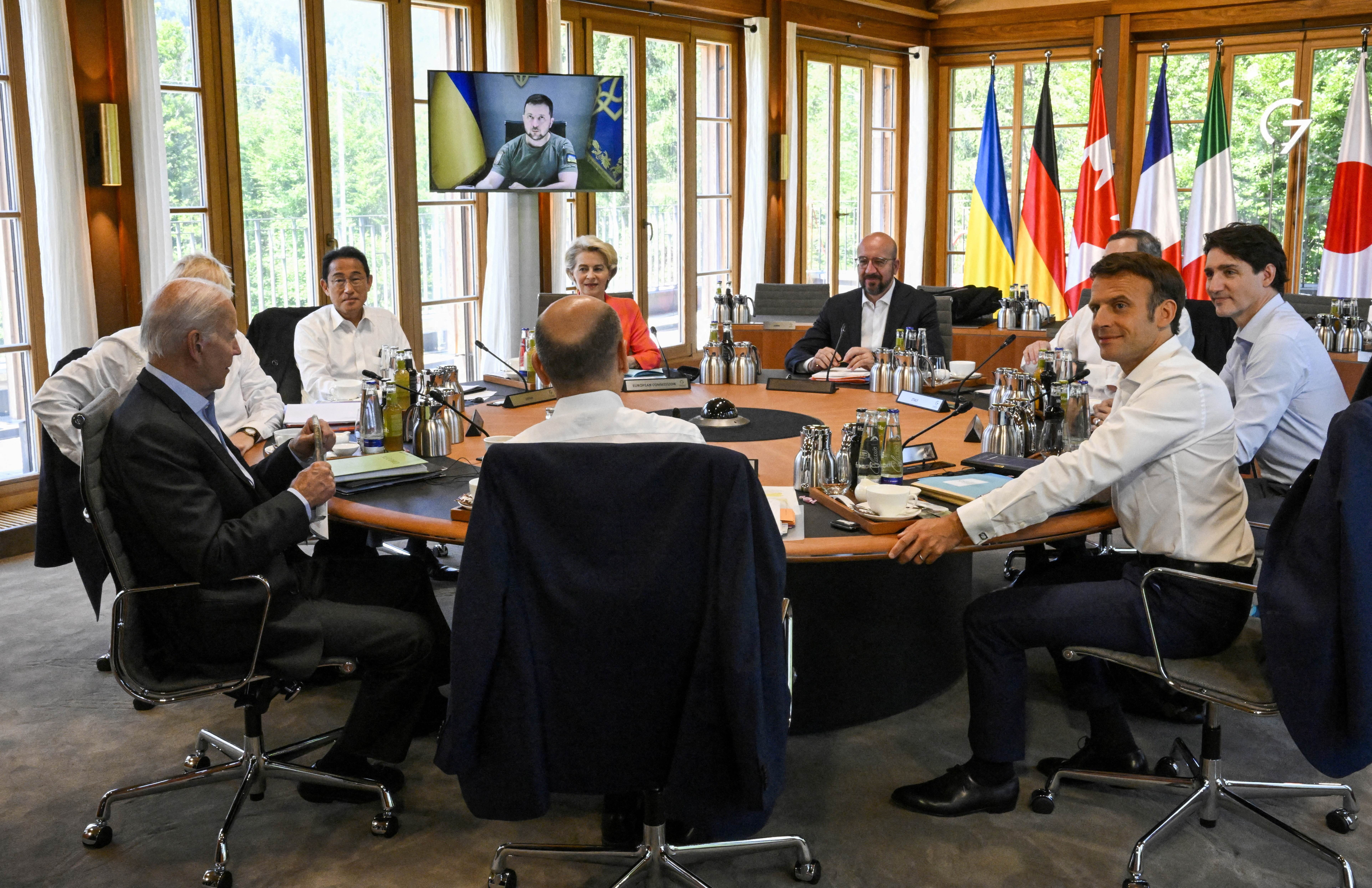 Volodimir Zelensky se reunió con el G-7 y pidió hacer todo lo posible para que la guerra en Ucrania termine antes de fin de año