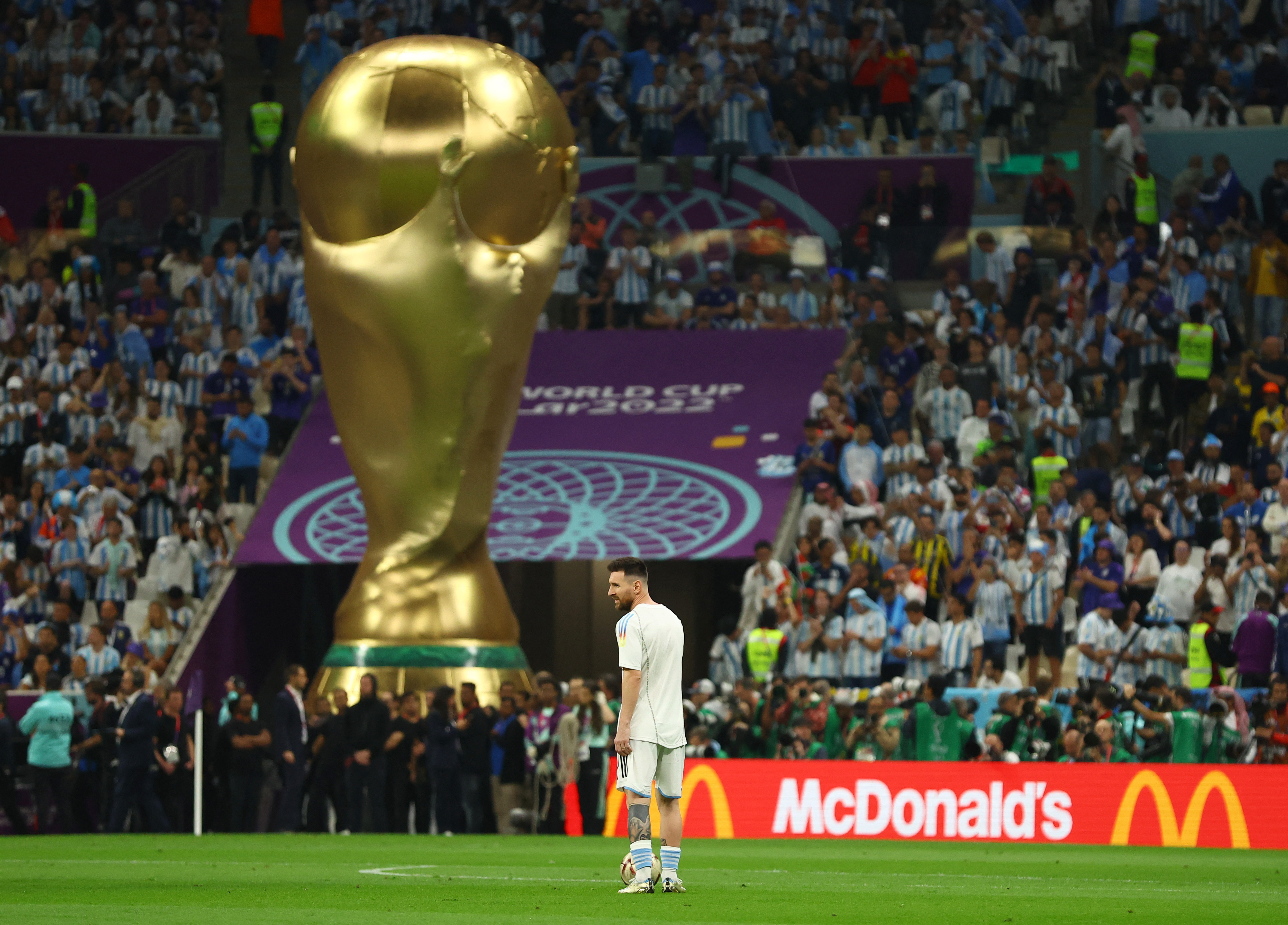 Messi, la copa y un sueño latente (REUTERS/Lee Smith)
