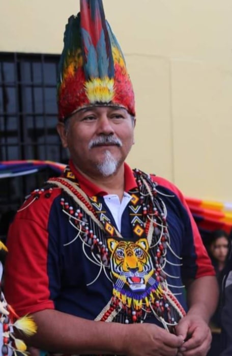 El líder histórico indígena Antonio Vargas. (Foto: Conaie)