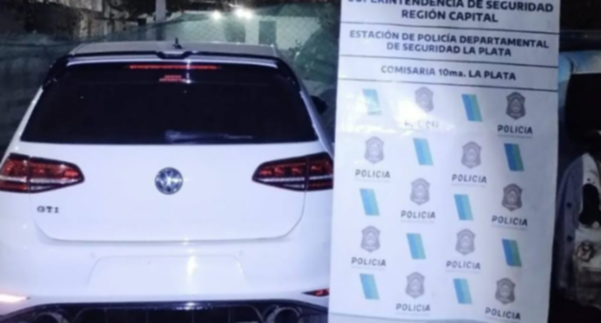 Corrían picadas en pleno centro de La Plata y fueron detenidos 