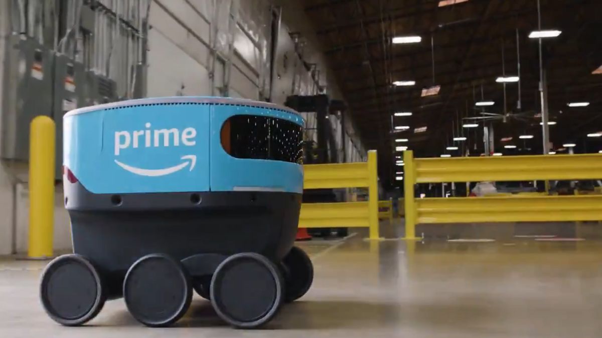 La empresa pausó el proyecto de este robot para entregar paquetes en Estados Unidos.