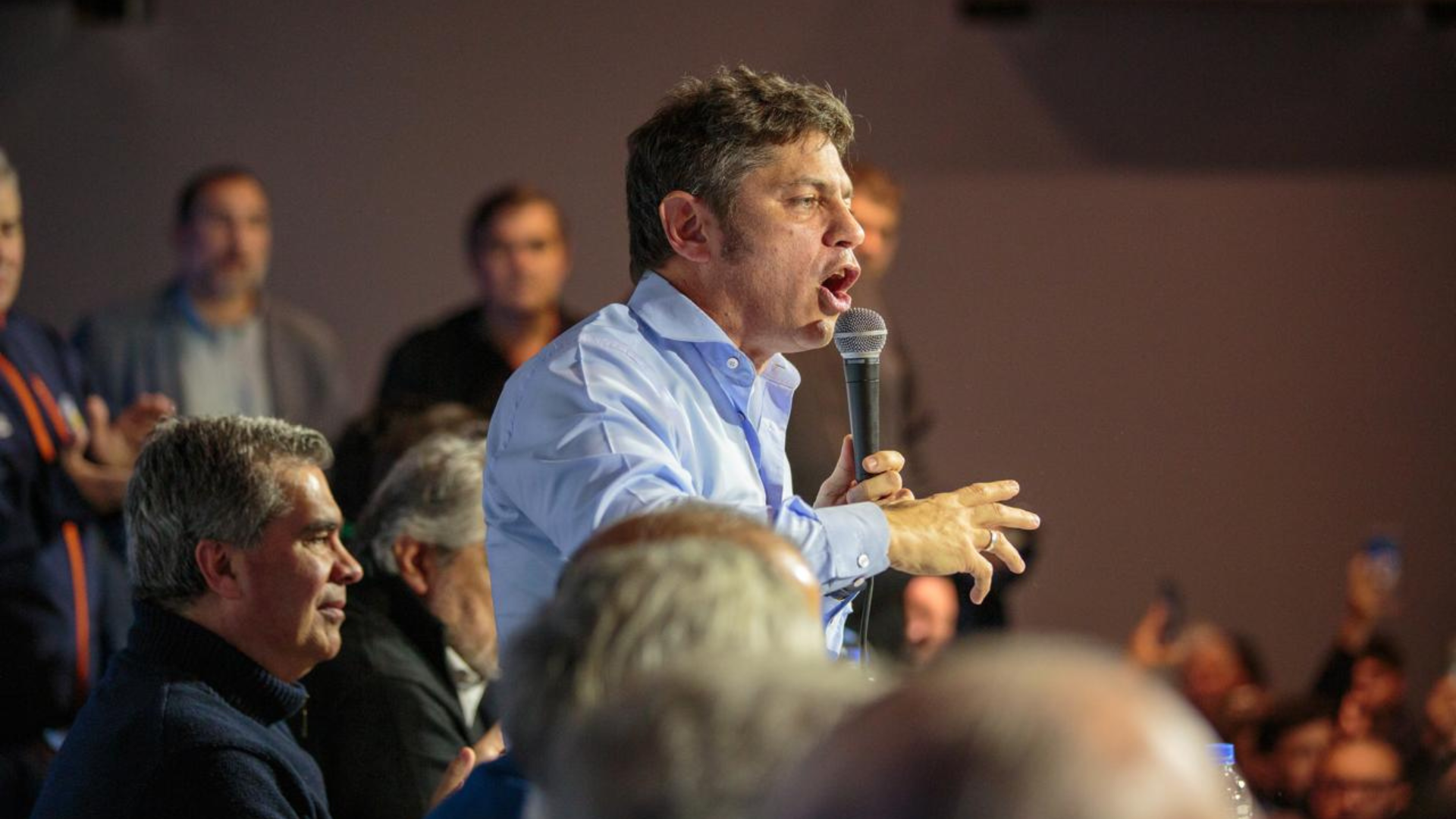 Kicillof visit&oacute; Chaco en tono de campa&ntilde;a y critic&oacute; a Milei: 