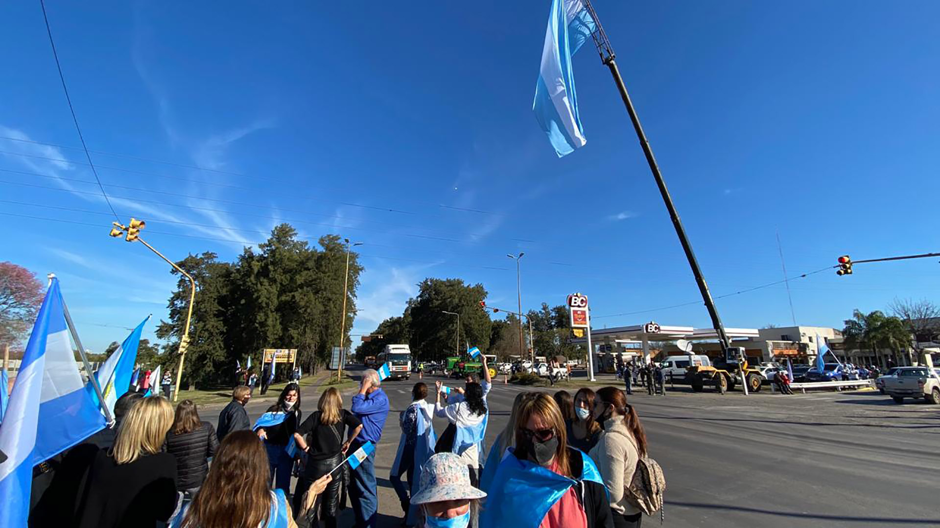 Avellaneda, Santa Fe, donde está la empresa Vicentin, fue uno de los puntos de mayor concentración