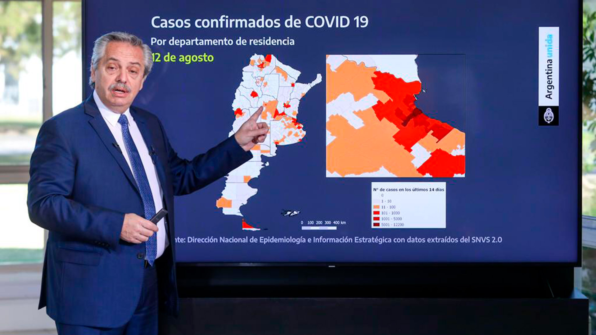 En 150 días el país pasó por 10 anuncios presidenciales sobre la cuarentena en la Argentina (Presidencia)