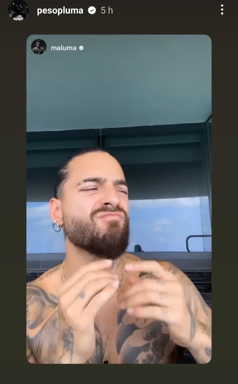 La pelea del siglo del reggaetón vs corridos: así reaccionó Peso Pluma a  crítica de Maluma - Infobae