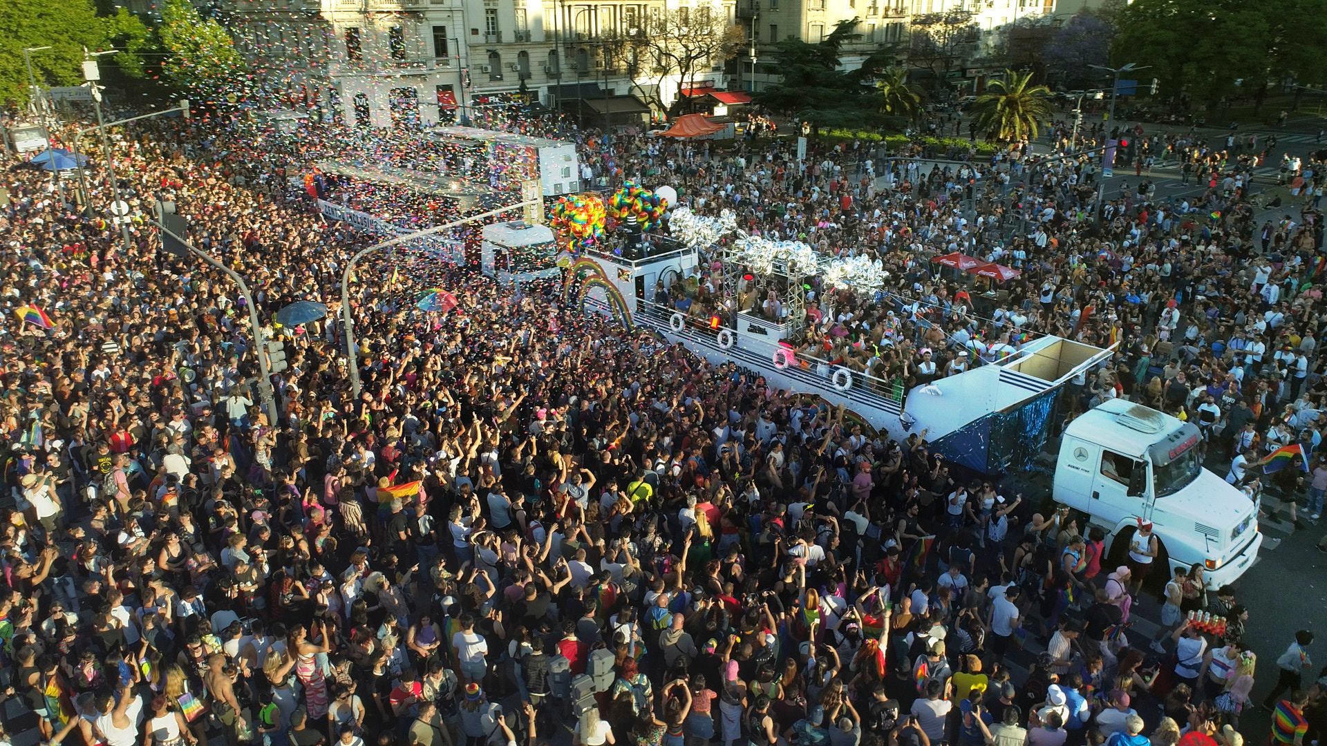 “libertad Igualdad Y Sexualidad” La Carroza De Las Celebrities En La Marcha Del Orgullo Infobae 1911