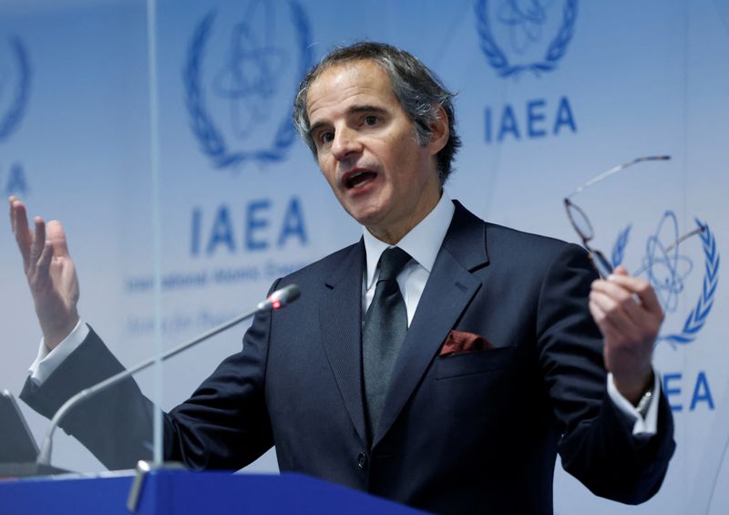 El jefe del OIEA, Rafael Grossi