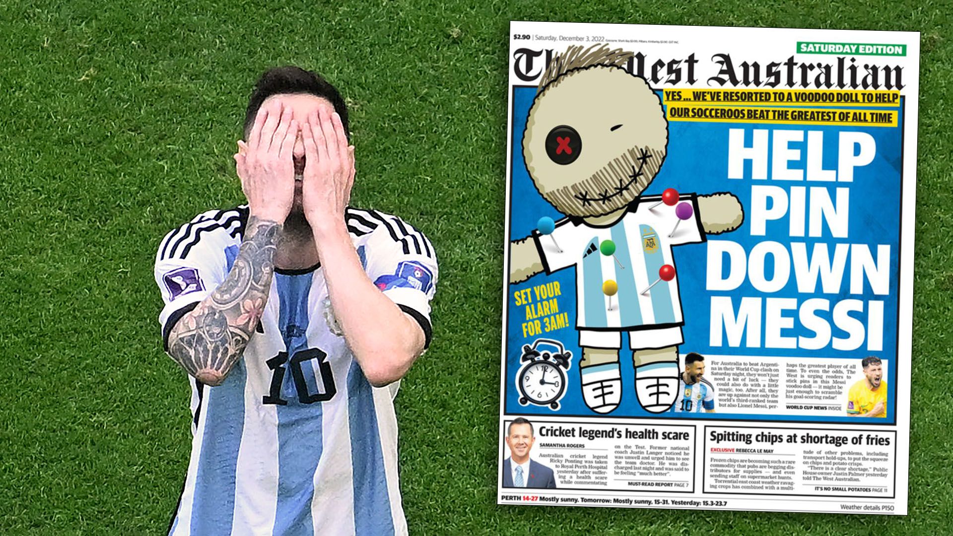 Lionel Messi es el capitán y referente de la selección argentina (Photo by Antonin THUILLIER / AFP)
