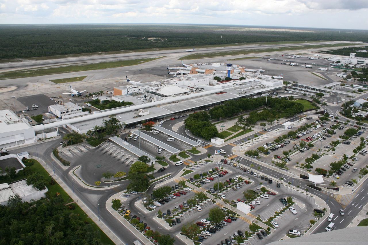 Aeropuerto Internacional de Cancún.
FOTO: AMARANTA PRIETO/CUARTOSCURO.COM