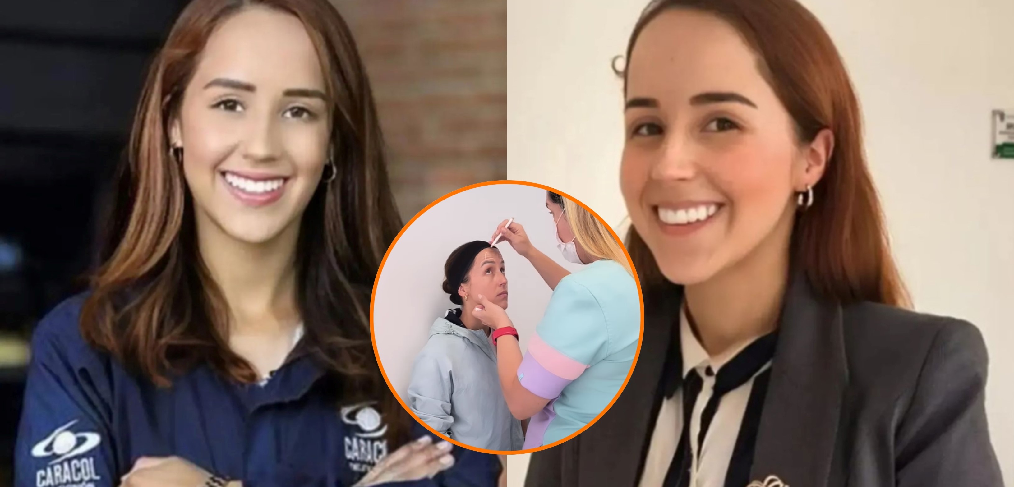 El antes y después de Erika Zapata, de Noticias Caracol: así lucía a sus 18 años - Infobae