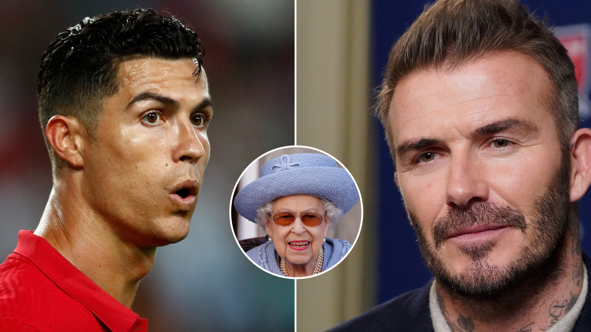 Cristiano Ronaldo y David Beckham, conmovidos por la muerte de la Reina Isabel II