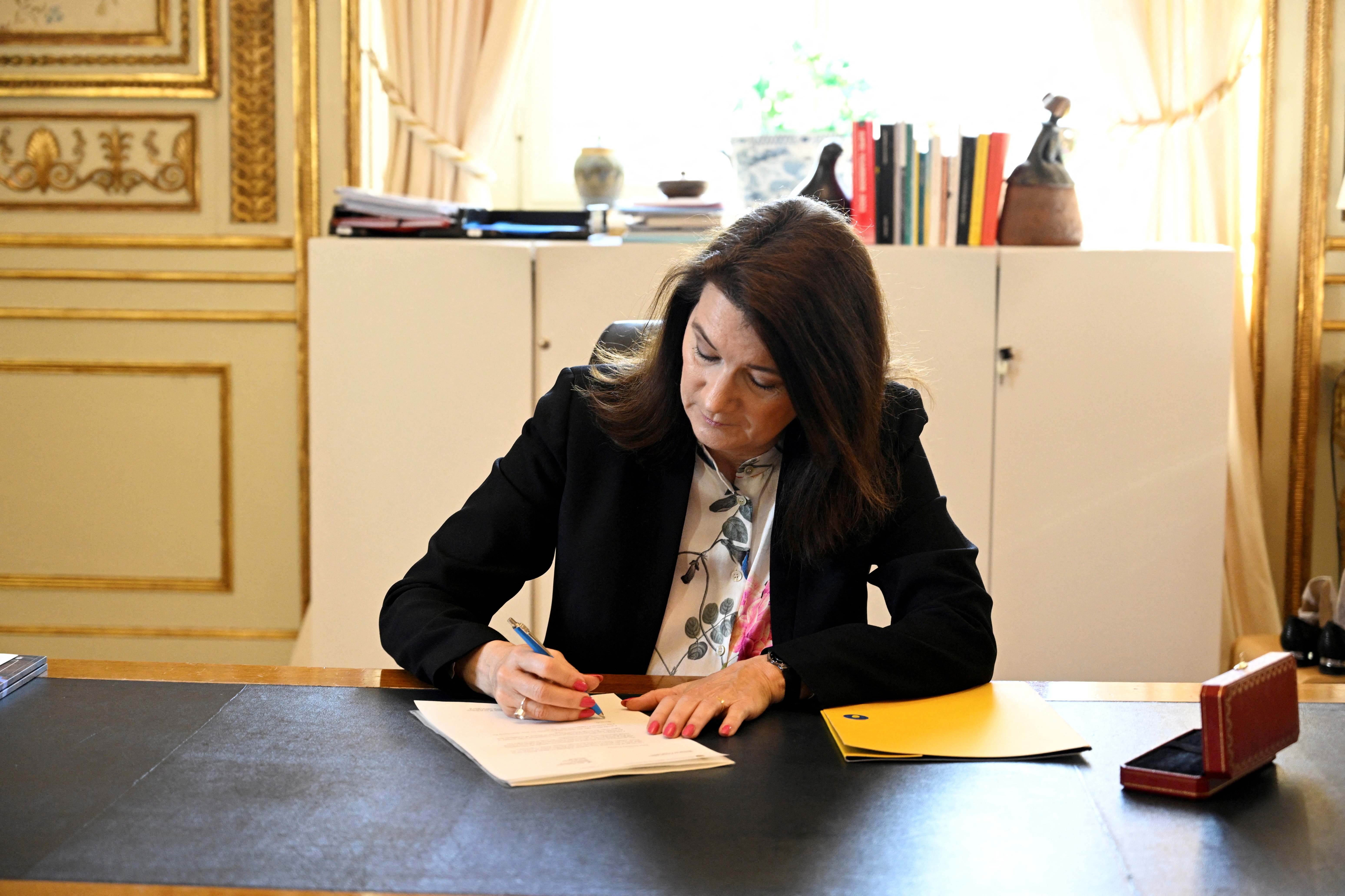 La ministra de Exteriores sueca firmó la solicitud formal de entrada en la OTAN