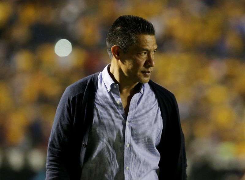 Ignacio Ambriz, actual director técnico de Toluca en la Liga MX. REUTERS/Daniel Becerril