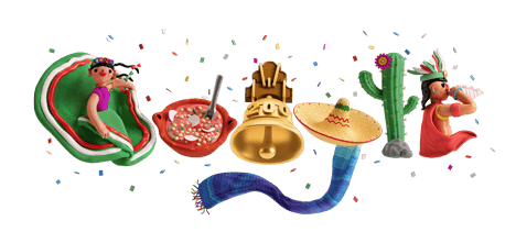 Día de la Independencia de México 2021: el doodle que Google dedicó a nuestro país