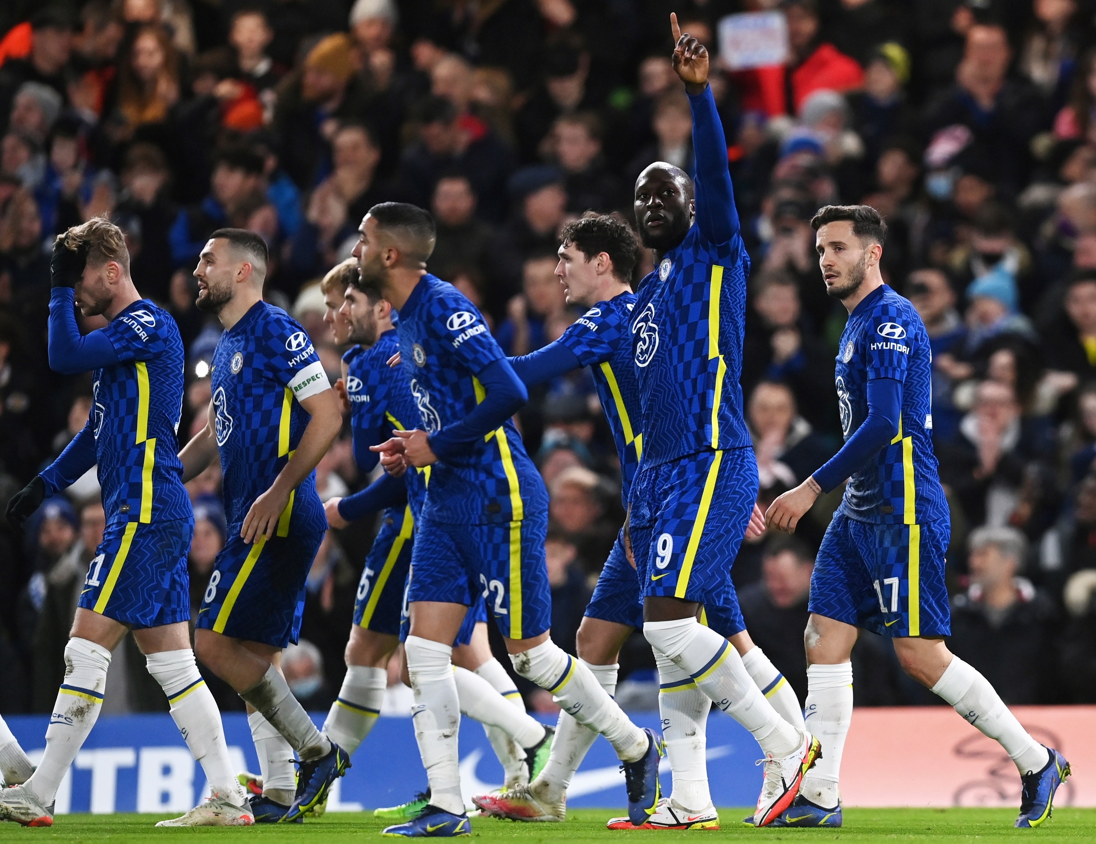 Chelsea goleó para avanzar a los dieciseisavos de la FA Cup (Efe)