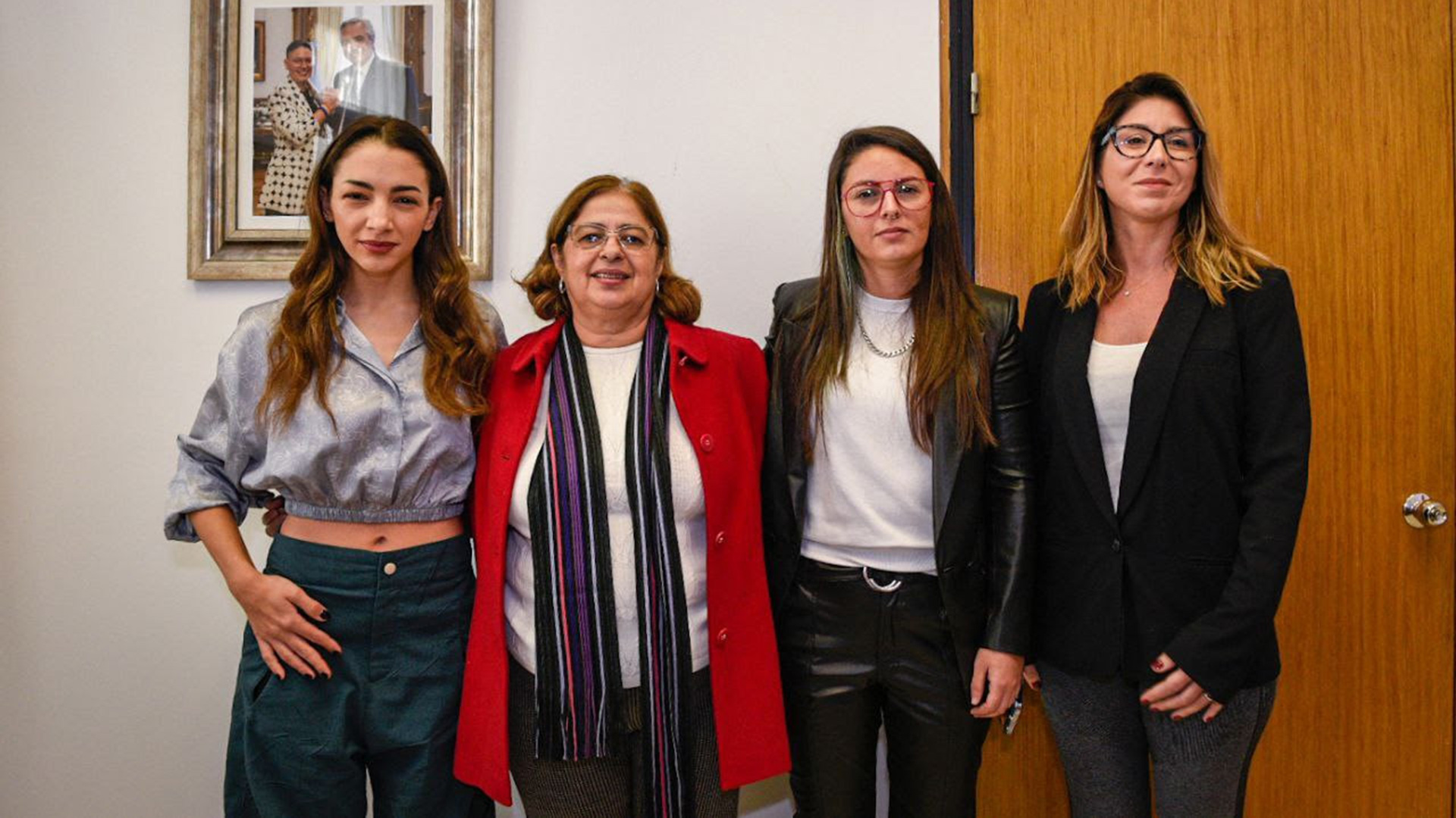 El jueves 18 de mayo, la ministra de Asuntos de la Mujer de Brasil, Cida Gonçalves se reunió con Thelma Fardín, Carla Junqueira y Ayelén Mazzina y reclamó que la justicia de Brasil tenga perspectiva de género