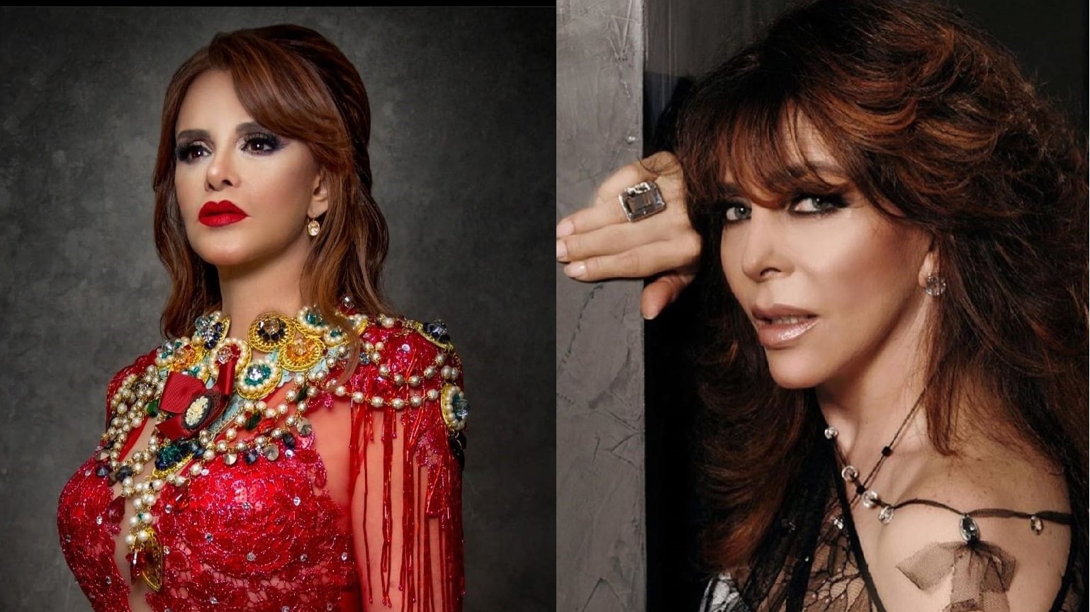 Ambas estrellas mexicanas han destacado en la música y el cine. (Foto: Instagram / @luciamendezof @vrocastroficial)